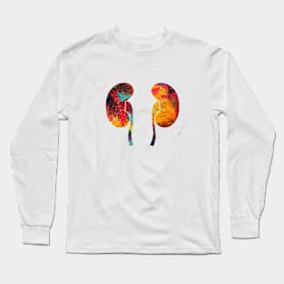 The Kidneys anatomy Long Sleeve T-Shirt